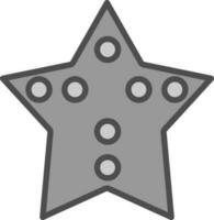 sjöstjärna vektor ikon design
