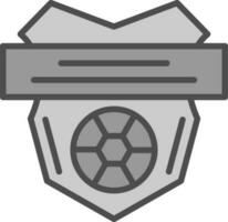 Fußballverein-Vektor-Icon-Design vektor