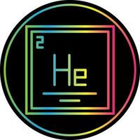 Helium Vektor Symbol Design