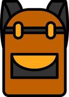 Rucksack-Vektor-Icon-Design vektor