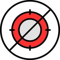 Nein jagen Vektor Symbol Design