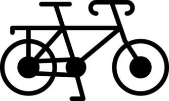 Fahrrad-Vektor-Icon-Design vektor