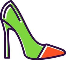 High Heels-Vektor-Icon-Design vektor