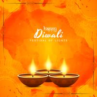 Abstrakt Glad Diwali vektor bakgrund