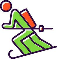 Ski Vektor Symbol Design
