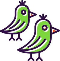 Vögel Vektor Symbol Design