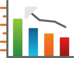 Bar Graph Vektor Symbol Design