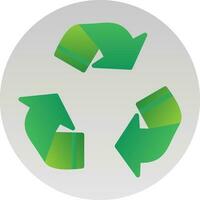 Recycling-Vektor-Icon-Design vektor