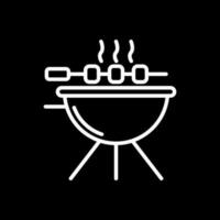 Grill-Vektor-Icon-Design vektor