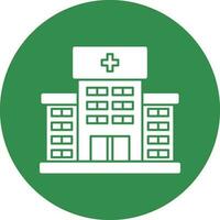 Krankenhaus-Vektor-Icon-Design vektor