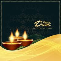 Abstrakter religiöser glücklicher Diwali-Hintergrund vektor