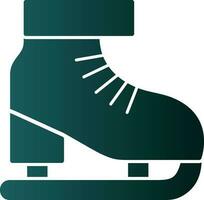 Eis Schlittschuh Vektor Symbol Design