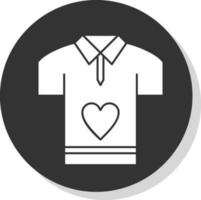 Shirt-Vektor-Icon-Design vektor