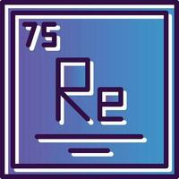 Rhenium Vektor Symbol Design