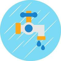 Wasserhahn-Vektor-Icon-Design vektor