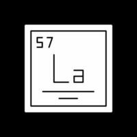 Lanthan Vektor Symbol Design