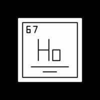Holmium Vektor Symbol Design