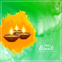 Abstrakter glücklicher Diwali-Vektorhintergrund vektor