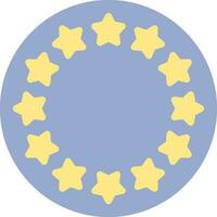 europäisch Union Vektor Symbol Design