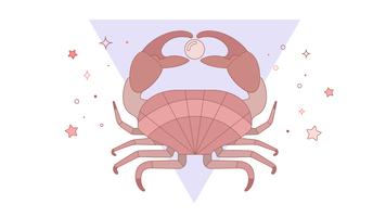Krabben-Vektor vektor