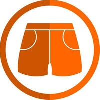 schwimmen kurze Hose Vektor Symbol Design