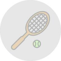 Tennis-Vektor-Icon-Design vektor