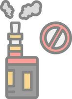 Verlassen Rauchen Vektor Symbol Design