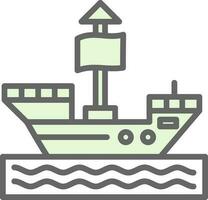 Pirat Schiff Vektor Symbol Design