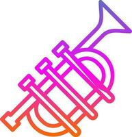 trumpet vektor ikon design