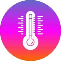 Thermometer-Vektor-Icon-Design vektor