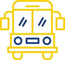 Schule Bus Vektor Symbol Design