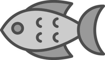 Fisch-Vektor-Icon-Design vektor