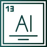 aluminium vektor ikon design