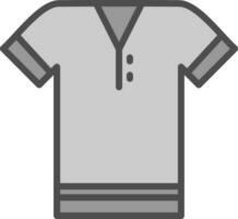 Shirt-Vektor-Icon-Design vektor