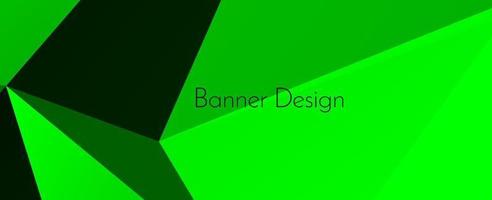 abstrakte elegante geometrische dekorative Design Banner Hintergrund vektor