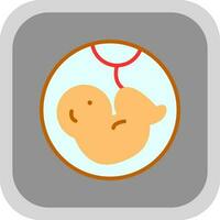 embryo vektor ikon design