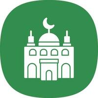 Moschee-Vektor-Icon-Design vektor