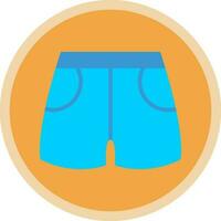 schwimmen kurze Hose Vektor Symbol Design