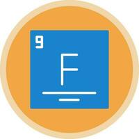 fluor vektor ikon design