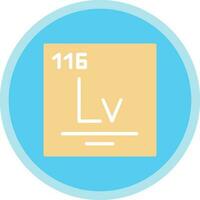 Livermorium Vektor Symbol Design