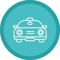 Taxi-Vektor-Icon-Design vektor