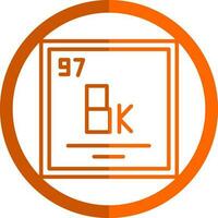 Berkelium Vektor Symbol Design