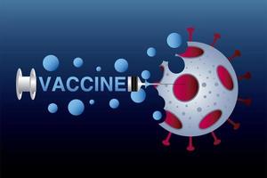 världsvaccin covid 19 coronavirus vaccination immunskydd vektor