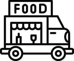 Food-Truck-Vektor-Icon-Design vektor