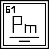 Promethium Vektor Symbol Design