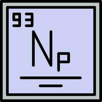 Neptunium Vektor Symbol Design