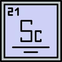 Scandium Vektor Symbol Design