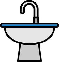 Waschbecken Vektor Symbol Design