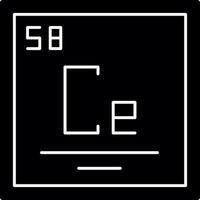 cerium vektor ikon design