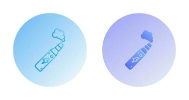 Vektorsymbol für elektronische Zigarette vektor